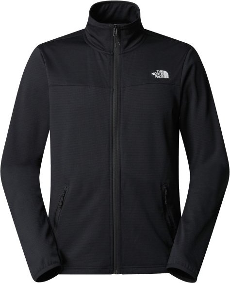 The North Face - Cedar Trail Grid Fleece Fullzip Jacket - Fleecejacke Gr S schwarz