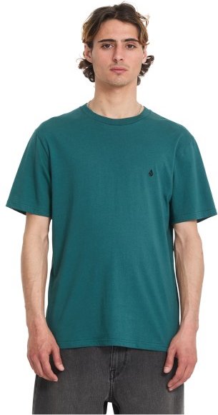 Volcom - Stone Blanks Basic S/S Tee - T-Shirt Gr S türkis