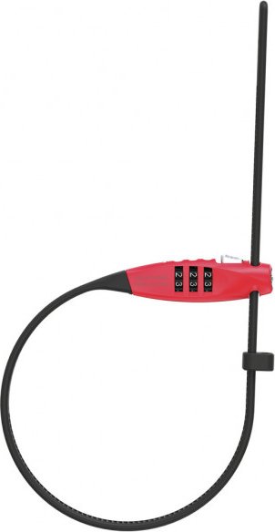 ABUS - Combiflex Travelguard - Fahrradschloss Gr 45 cm grau