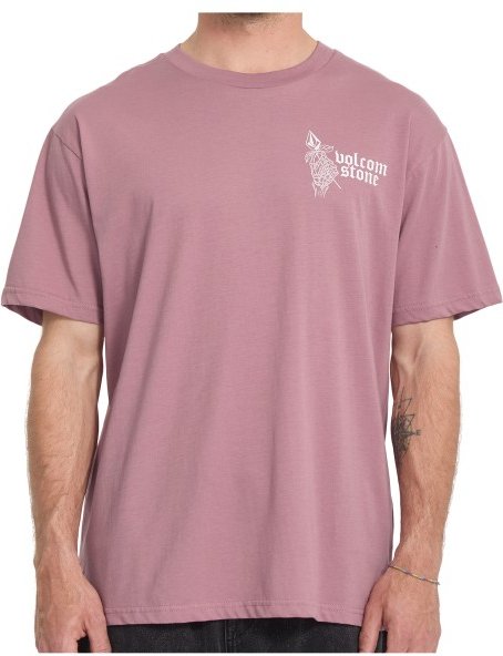 Volcom - Eternal Stoke S/S Tee - T-Shirt Gr S rosa