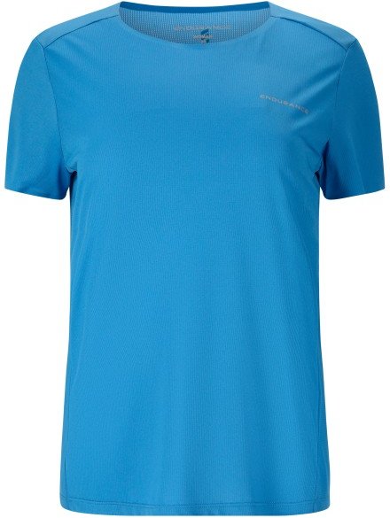 ENDURANCE - Women's Waane Technical S/S Tee - Laufshirt Gr 42 blau