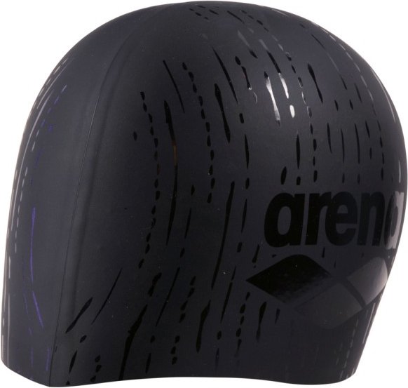 Arena - Shine Cap - Badekappe schwarz/blau
