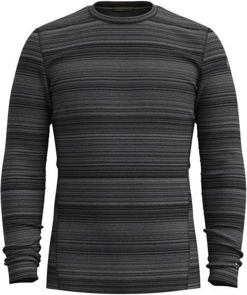 Thumbnail - Smartwool - Merino 250 Baselayer Crew Boxed - Merinounterwäsche Gr M schwarz/grau