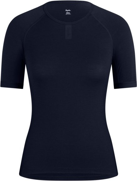 Rapha - Women's Merino Base Layer Short Sleeve - Merinounterwäsche Gr L blau