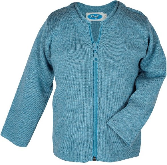 Reiff - Kid's Jacke Elina - Merinojacke Gr 104 türkis