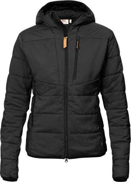 Fjällräven - Women's Keb Padded Hoodie - Kunstfaserjacke Gr S schwarz