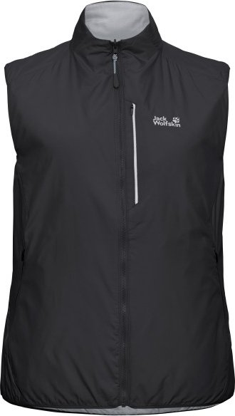 Jack Wolfskin - Women's Trail Light Insulation 2in1 Vest - Kunstfaserweste Gr S schwarz/grau