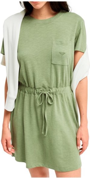 Roxy - Women's Sunny Expedition Solid - Kleid Gr XL oliv