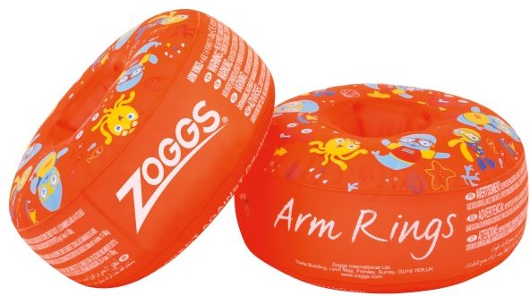 Zoggs - Kid's Zoggy Arm Rings - Schwimmhilfe Gr 1-6 years orange
