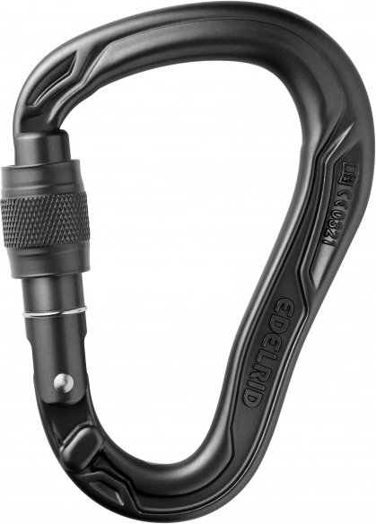 Edelrid - HMS Bullet Screw II - HMS-Karabiner grau