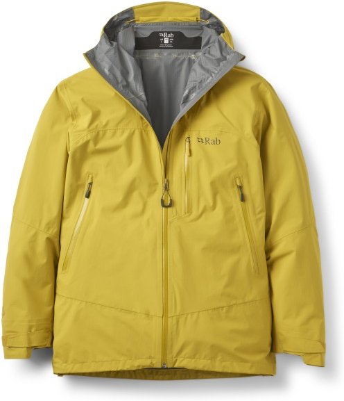 Rab - Downpour Mountain Jacket - Regenjacke Gr XXL gelb