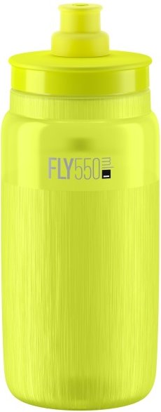Elite - Fly Tex - Fahrrad Trinkflasche Gr 550 ml gelb fluoreszierend