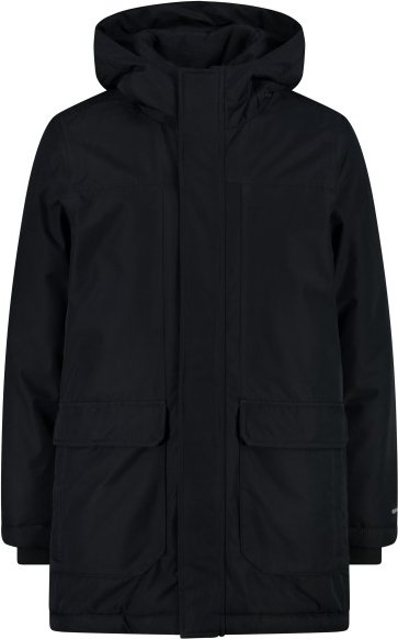 CMP - Kid's Jacket Long Fix Hood - Parka Gr 140 schwarz