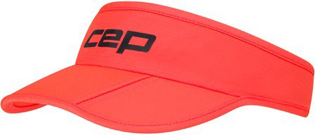 CEP - Run Foldable Visor - Sonnenvisor Gr One Size rot