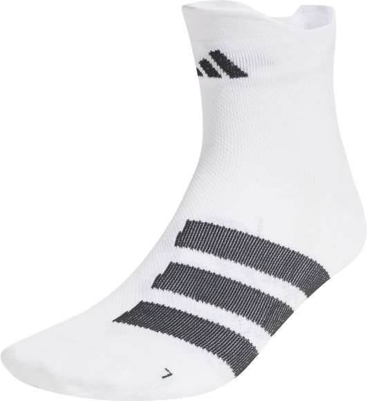 adidas - RUNxADIZERO Sock - Laufsocken Gr L - EU: 43-45 weiß