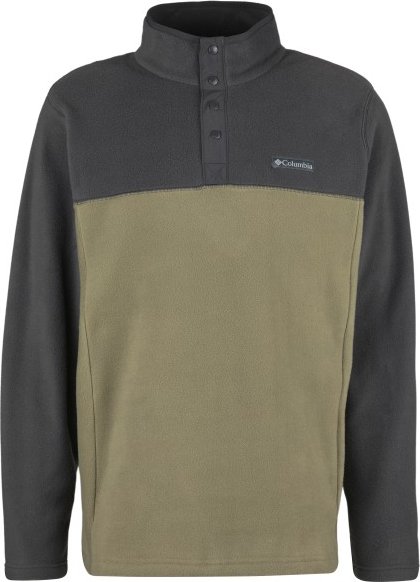 Thumbnail - Columbia - Steens Mountain Half Snap II - Fleecepullover Gr XL oliv/grau
