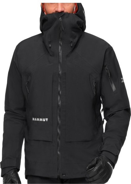 Mammut - Eiger Nordwand Pro Hardshell Hooded Jacket - Regenjacke Gr L schwarz
