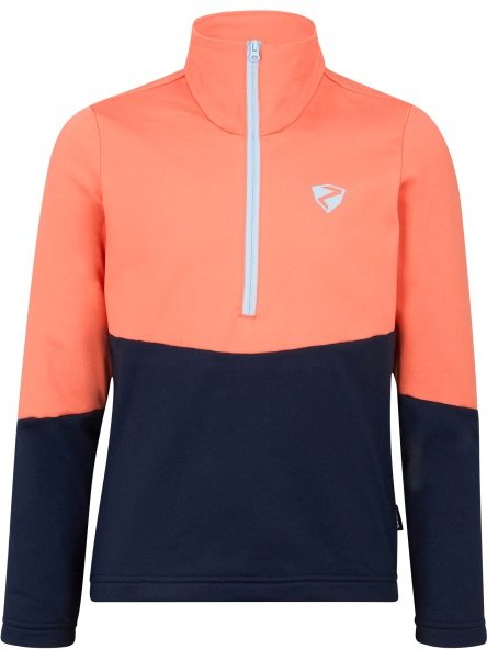 Ziener - Kid's Jarps-Z - Fleecepullover Gr 176 rot/blau