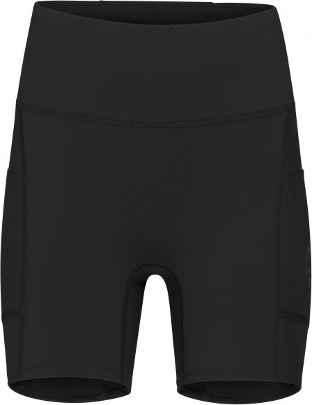 Norrøna - Women's Senja Equaliser Stretch 6'' Tights - Lauftights Gr L schwarz