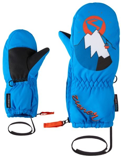Thumbnail - Ziener - Kid's Leprint-Z AS - Handschuhe Gr 2,5 blau