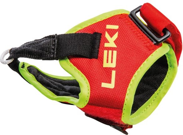 Leki - Trigger Frame Strap - Handschlaufe Gr One Size rot/gelb