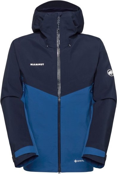 Mammut - Crater IV Hardshell Hooded Jacket - Regenjacke Gr L blau
