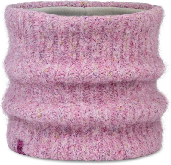 Buff - Knitted & Fleece Neckwarmer Eyla - Schal Gr One Size rosa