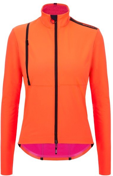 Thumbnail - Santini - Women's Vega+ Winter Jacket - Fahrradjacke Gr L rot