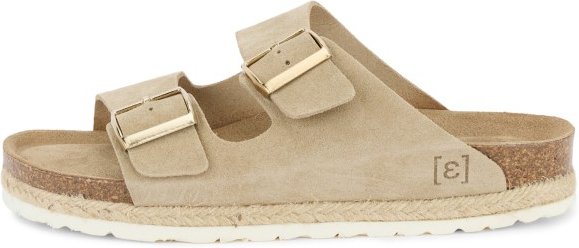 Espadrij - Women's Ami Velour - Sandalen Gr 40 beige