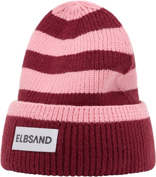 ELBSAND - Norid Beanie - Mütze Gr One Size rot/rosa