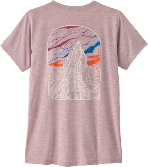 Patagonia - Women's Cap Cool Daily Shirt Cloud Crag - Funktionsshirt Gr XL rosa