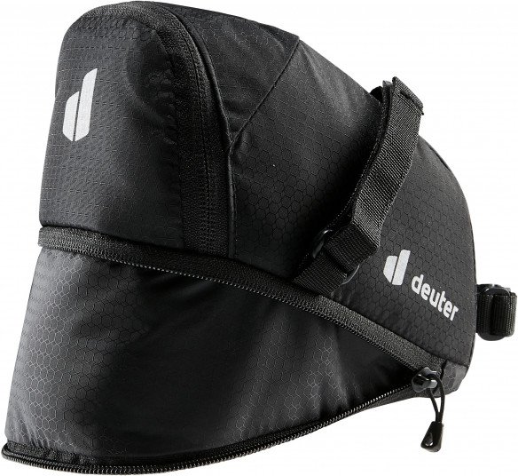Deuter - Bike Bag 1,1 + 0,3 - Fahrradtasche Gr 1,1+ 0,3 l schwarz/grau