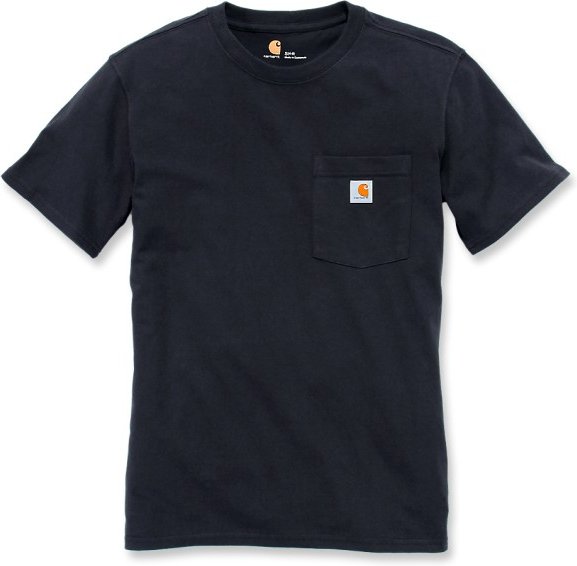 Carhartt - Women's Loose Fit Heavyweight S/S Pocket Cotton - T-Shirt Gr M blau