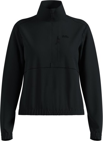 Thumbnail - Odlo - Women's Mid Layer 1/2 Zip Classic - Funktionsshirt Gr S schwarz