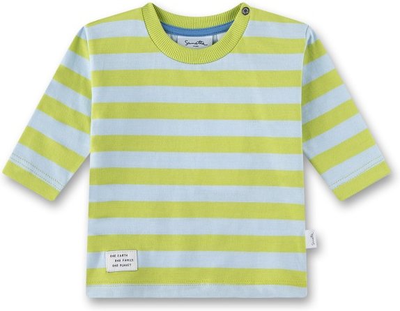 Sanetta - Kid's Shirt 11891 - Longsleeve Gr 128 grün
