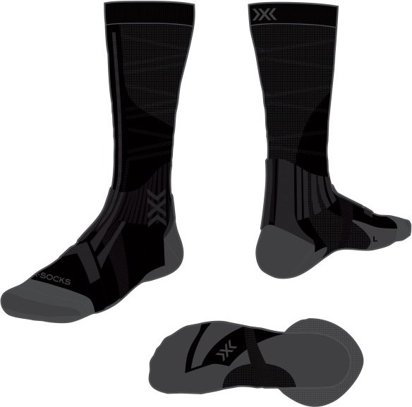 Thumbnail - X-Socks - Trailrun Perform Helix OTC - Laufsocken Gr 35-38 schwarz