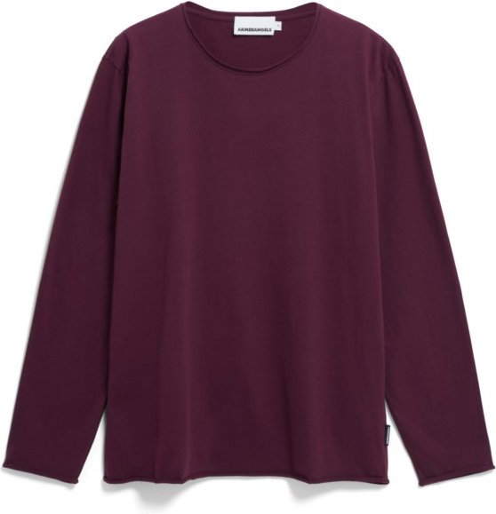 ARMEDANGELS - Maarkos L/S Brushed - Longsleeve Gr L lila