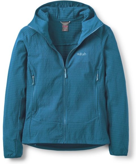 Rab - Women's Quantra Pro Hoody - Fleecejacke Gr 36 blau