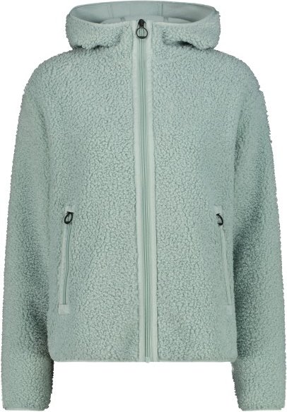 CMP - Women's Jacket Fix Hood Bonded Teddy - Fleecejacke Gr 42 türkis