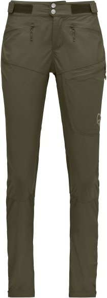 Thumbnail - Norrøna - Women's Femund Flex1 Lightweight Pants - Trekkinghose Gr XS braun/oliv