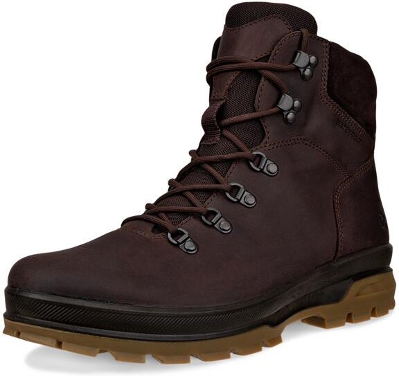 Ecco - Rugged Track Waterproof Lace Boot - Freizeitstiefel Gr 43 schwarz/braun