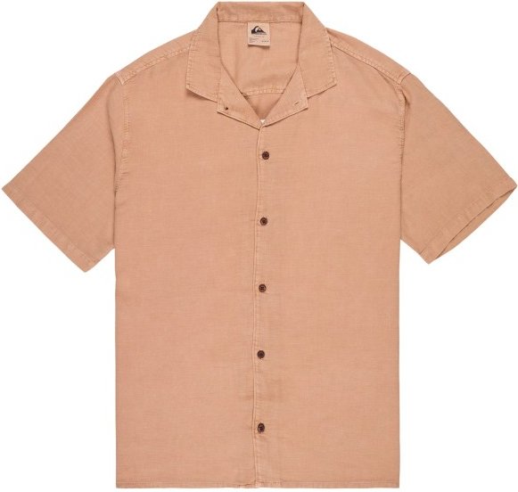 Quiksilver - Sunrise S/S - Hemd Gr M beige