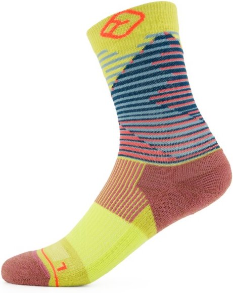 Ortovox - Women's All Mountain Mid Socks - Merinosocken Gr 42-44 bunt