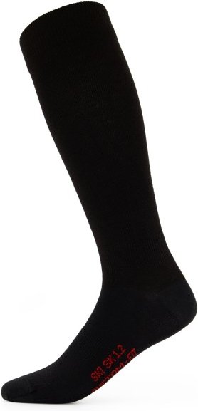 P.A.C. - SK 1.2 Merino Ultrathin Custom Fit - Skisocken Gr 40-43 schwarz