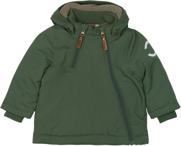 Thumbnail - Mikk-Line - Baby's Nylon Jacket Solid - Winterjacke Gr 104 oliv