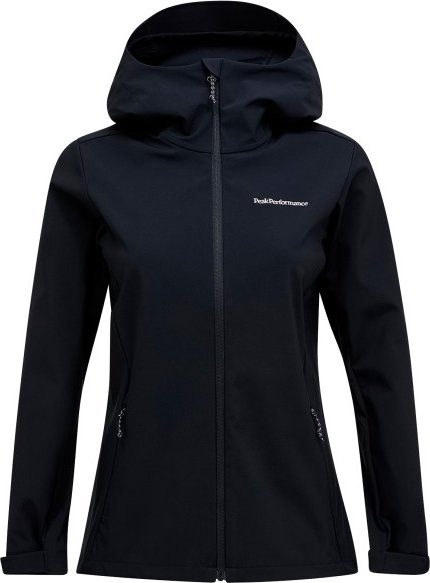 Peak Performance - Women's Explore Hood Jacket - Softshelljacke Gr XS schwarz