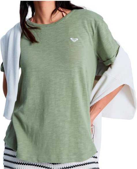 Thumbnail - Roxy - Women's Oceanwave Regular Emby - T-Shirt Gr XS grün