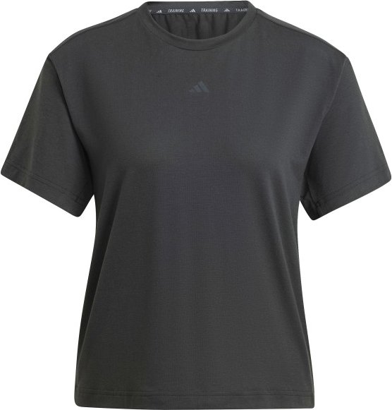 Thumbnail - adidas - Women's Power Back Coutout 3-Stripes Tee - Funktionsshirt Gr XS grau