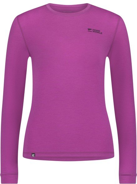 Thumbnail - Mons Royale - Women's Cascade Merino Base Layer L/S - Merinounterwäsche Gr XS lila