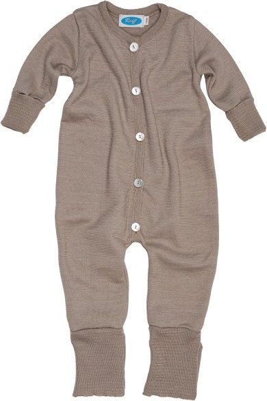 Reiff - Kid's Overall / Schlafanzug Frottee - Overall Gr 98/104 braun